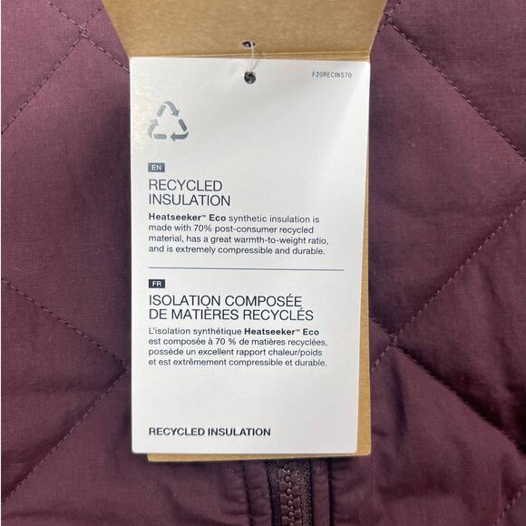 NWT The North Face Cuchillo Reversible Root Brown Vest Women’s Size XL - Picture 8 of 11